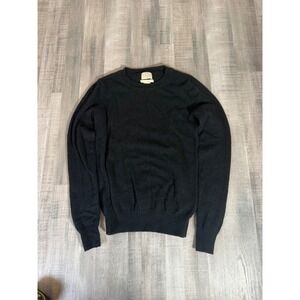 Telluride Clothing Company Womens Black 100% 2-Ply Cashmere Crewneck Sweater XS